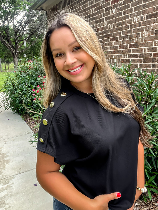 Soft Season Top - Black