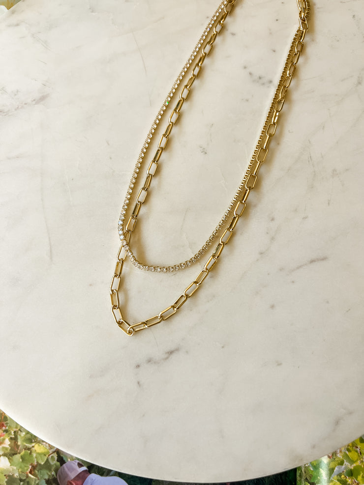 Layers of Glam Necklace - Treasure Jewels