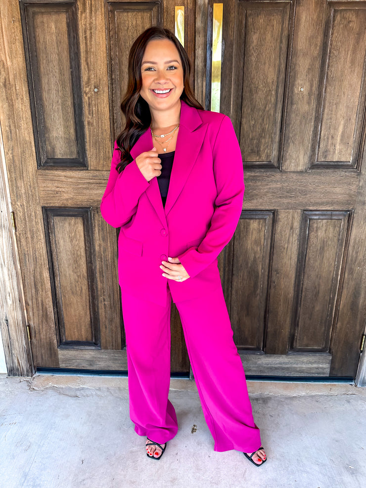 Work Hard Play Hard Blazer