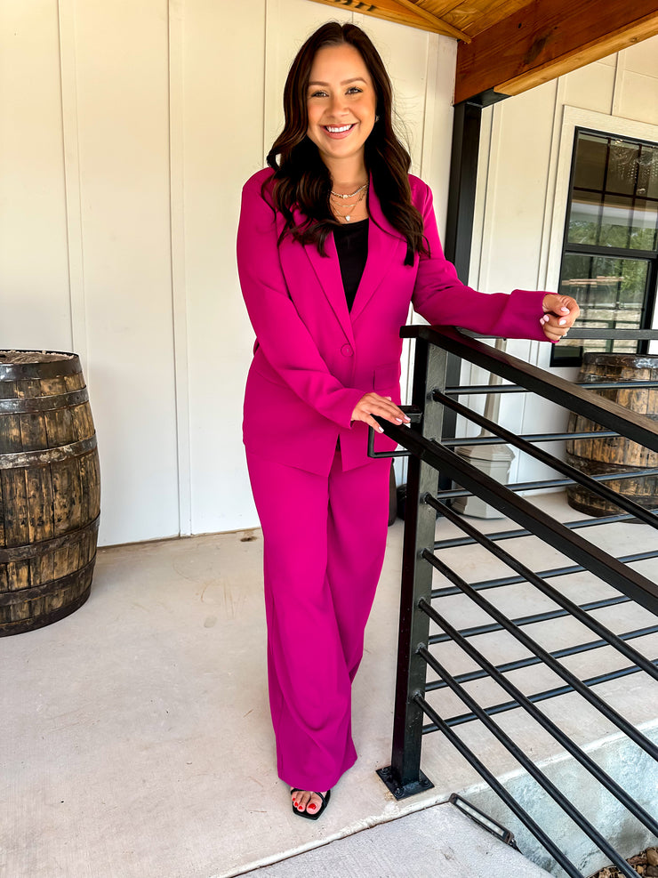 Work Hard Play Hard Blazer