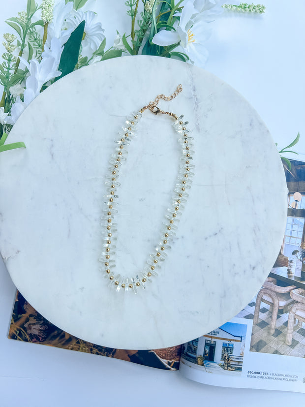 Clearly the Best Beaded Necklace - Treasure Jewels