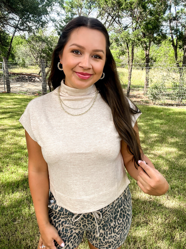 Bare Earth Top - Oat