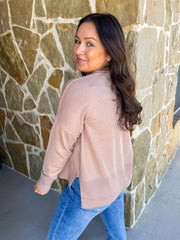 Winter Fireside Sweater - Taupe