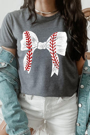 Coquette Bow Baseball Graphic T Shirts