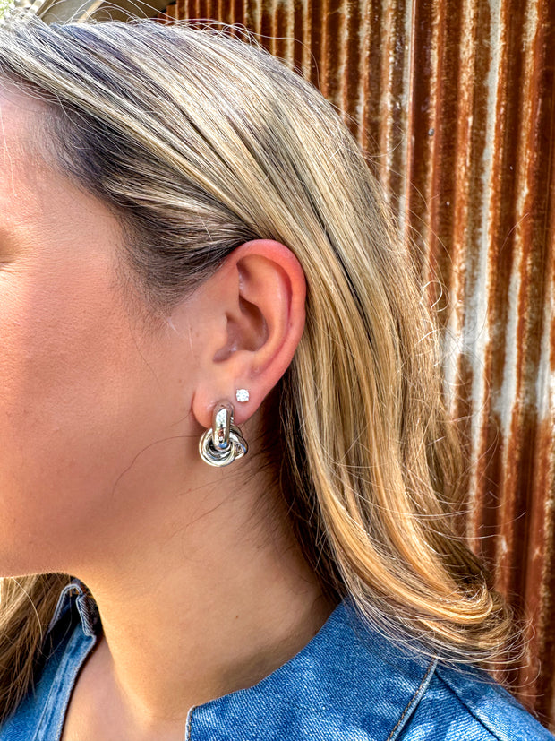 Knot Stud Earrings