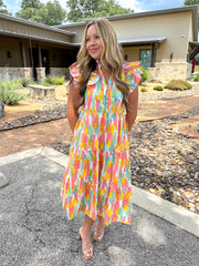 Throw Confetti Multicolored Dress