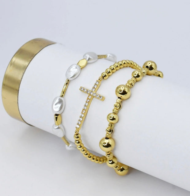 Graceful Glow Bracelet Set - Treasure Jewels