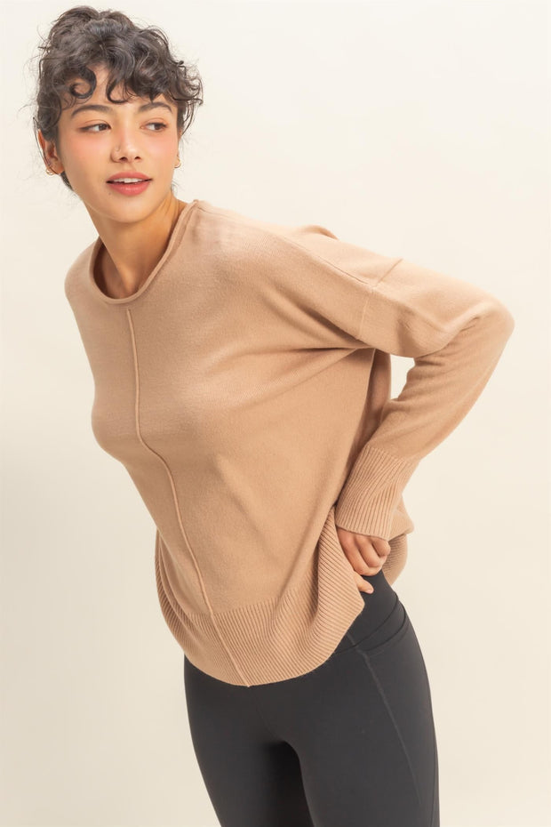 Winter Fireside Sweater - Taupe