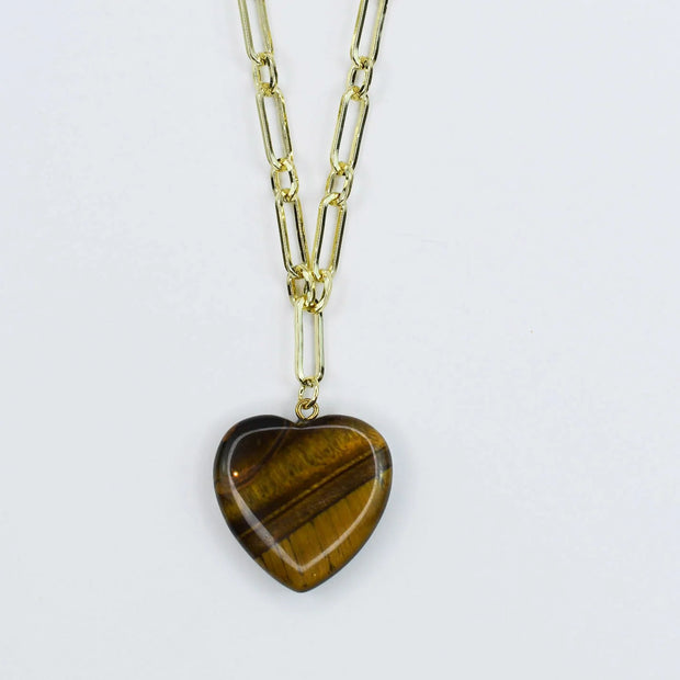 Tiger Heart Necklace