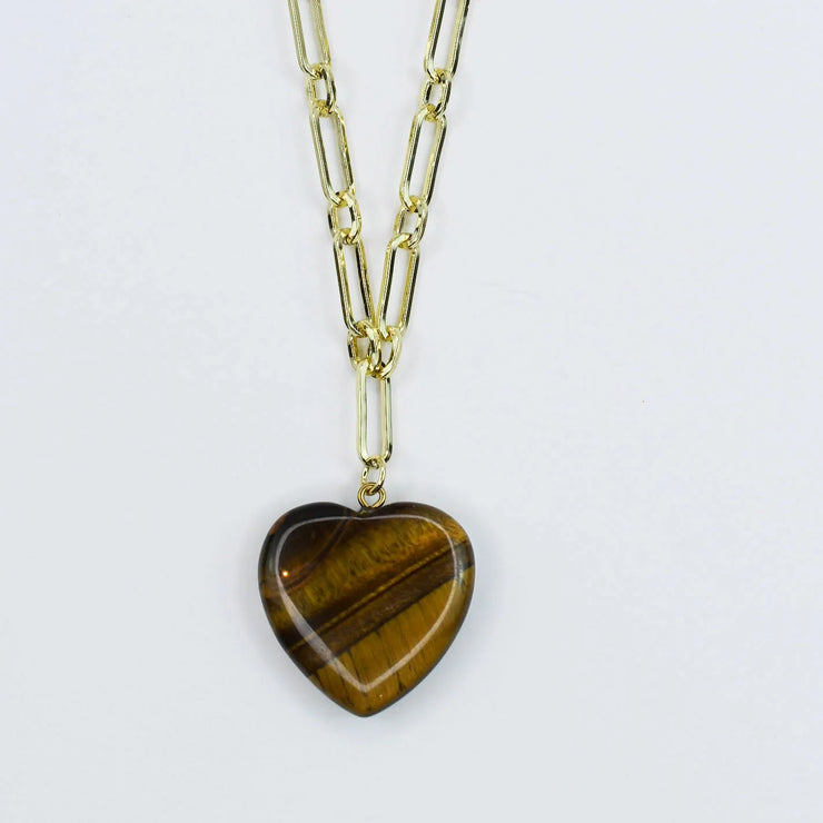 Tiger Heart Necklace