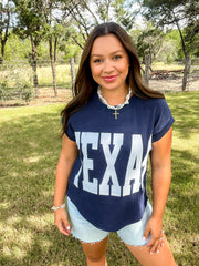 Game On Texas Top - Navy