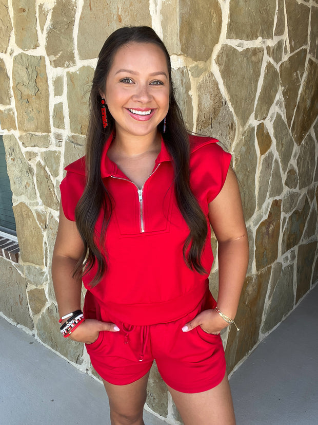 Meet Me On the Field Set - Red