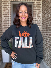 Hello Fall Crewneck Sweatshirt