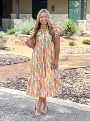 Throw Confetti Multicolored Dress