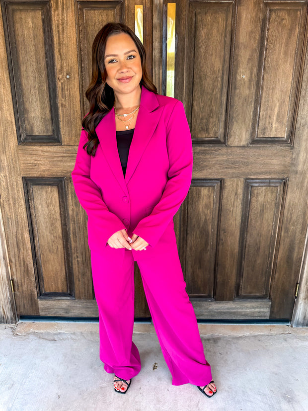 Work Hard Play Hard Blazer