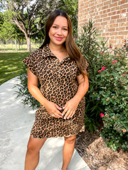 Soft Spot Leopard Dress