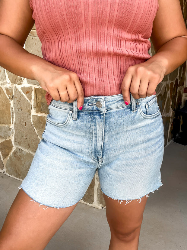 Ray Risen High Rise Shorts