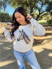 Saddle Up Horse Sweater