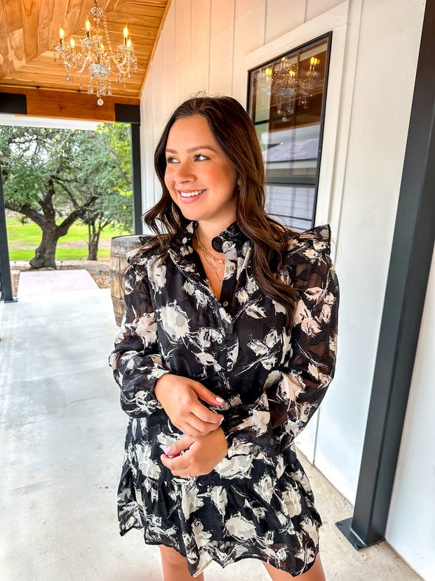 It's A Date Floral Dress