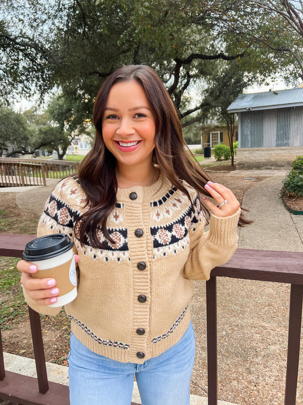 Fair Isle Patterned Sweater