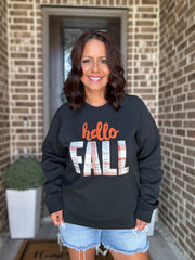 Hello Fall Crewneck Sweatshirt