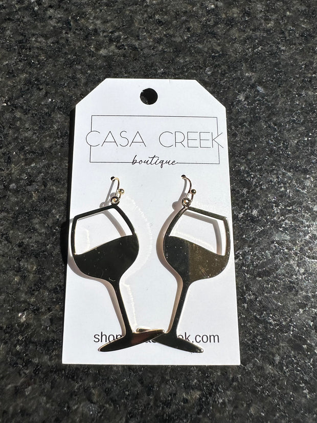 Wine Not Earrings