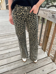 Leopard Risen Jeans