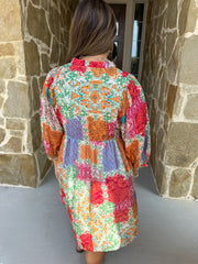 Joyful Patterns Dress