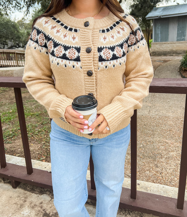 Fair Isle Patterned Sweater