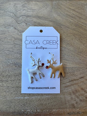 Reindeer Earrings