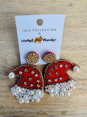 Holiday Beaded Earrings