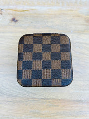 Checkered Jewelry Box