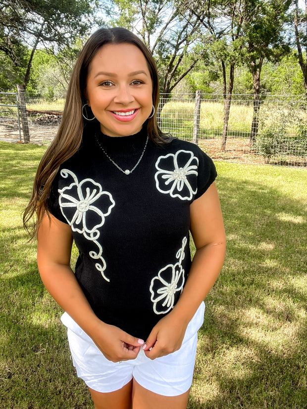 Cozy Contrast Top