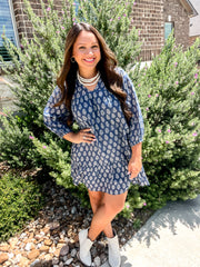 Changing Skies Printed Dress
