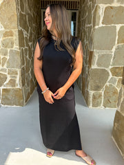 In Routine Classic Dress - Black