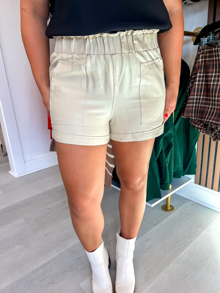 Stunner Shorts - Cream