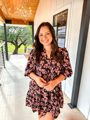 Changing Seasons Floral Printed Dress