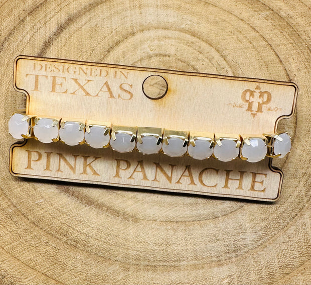 Pink Panache Rhinestone Bracelet