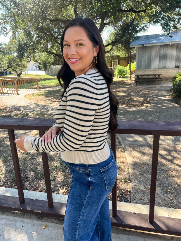 Easton Striped Cardigan