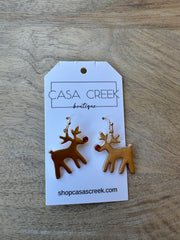 Reindeer Earrings