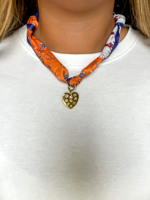 Tangled In Love Scarf Necklace - Treasure Jewels