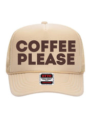 Coffee Please Trucker Hat