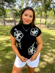 Cozy Contrast Top