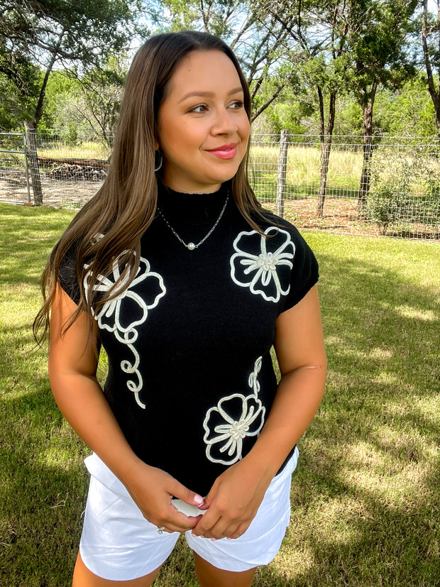 Cozy Contrast Top
