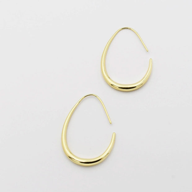 Dainty Gold Hoops