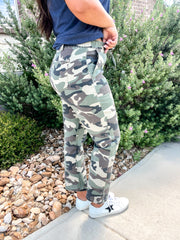 Cargo Jogger Pants - Camo