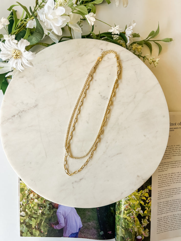 Layers of Glam Necklace - Treasure Jewels
