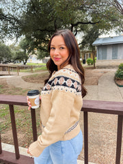 Fair Isle Patterned Sweater