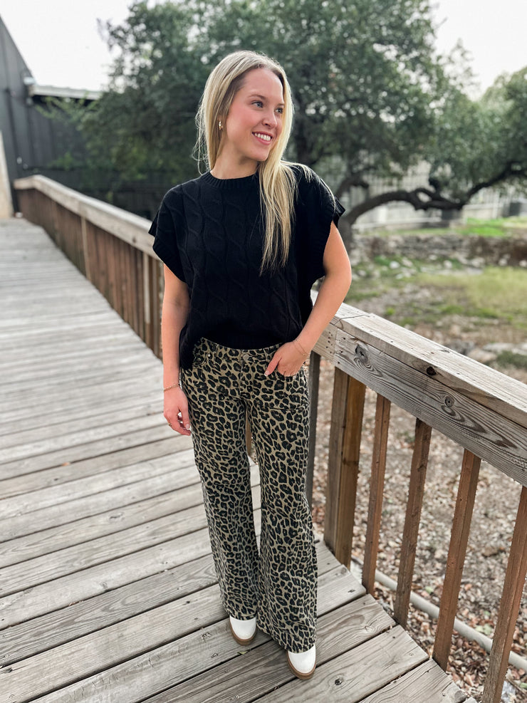 Leopard Risen Jeans