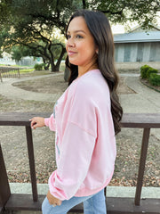 Coquette Christmas Pullover Top